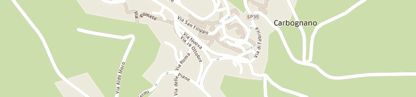 Mappa della impresa cardini doriano a CARBOGNANO