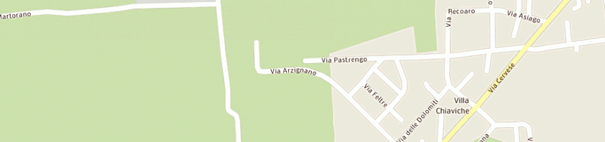 Mappa della impresa polisportiva rumagna a CESENA