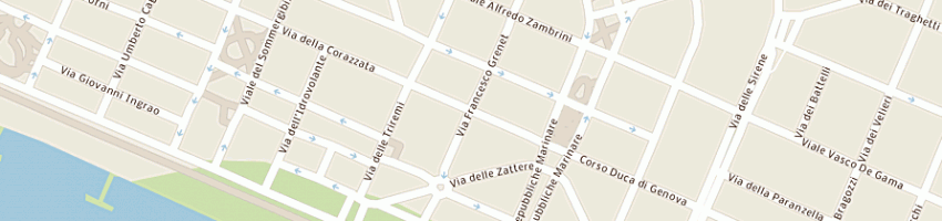 Mappa della impresa seam di cecchini maria elena a ROMA