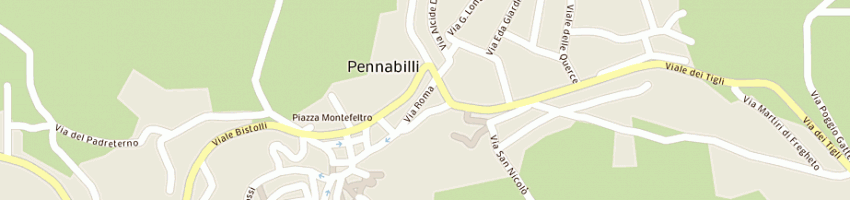 Mappa della impresa stacchini goffredo a PENNABILLI