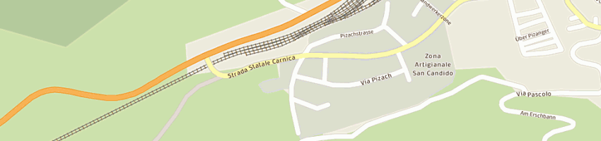 Mappa della impresa lilly's snc di furtschegger karin e co a SAN CANDIDO