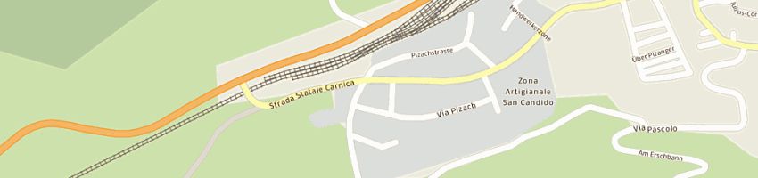 Mappa della impresa elektro gasser e fischer srl a SAN CANDIDO