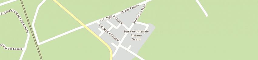 Mappa della impresa edilizia4 sas di acciacca federica e c a ALVIANO