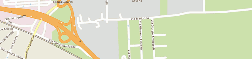 Mappa della impresa guerra flli di roberto e natalino snc a CESENA