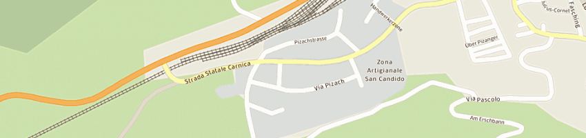 Mappa della impresa bachmann silvester snc a SAN CANDIDO