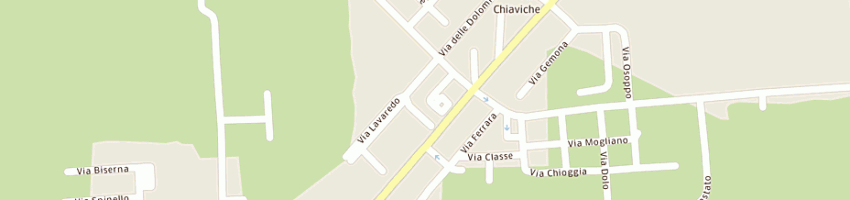 Mappa della impresa ottica di valore di agliano' nunzio a CESENA