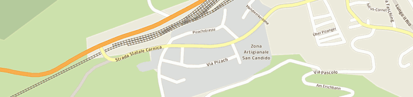 Mappa della impresa bodner autotrasporti di bodner andreas e c sas a SAN CANDIDO