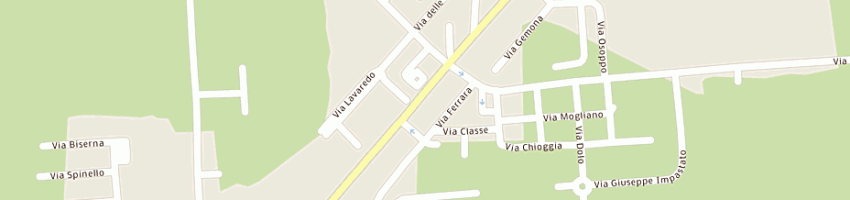 Mappa della impresa brancato alfio a CESENA