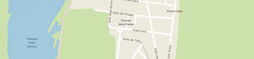 Mappa della impresa cts snc di graziani giuseppe e c a RAVENNA