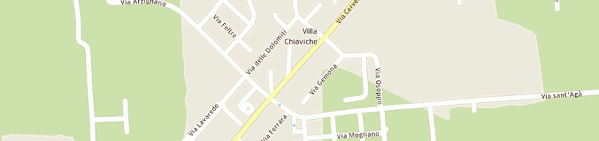 Mappa della impresa bar stevani' snc di carloni e ravaioli a FORLI 