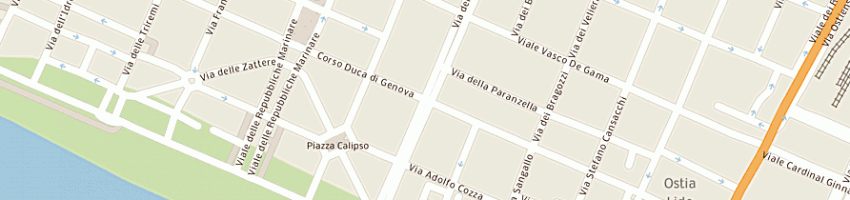 Mappa della impresa centro fisioterapico lido di ostia srl a ROMA