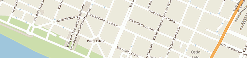 Mappa della impresa il mare della cina societa' in nome collettivo di liu xiao chun a ROMA