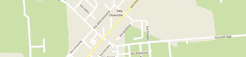 Mappa della impresa cantoni germano a CESENA