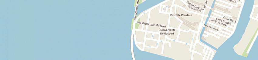 Mappa della impresa unicredit banca spa a CHIOGGIA