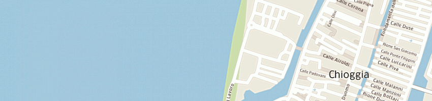 Mappa della impresa barena scarl a CHIOGGIA