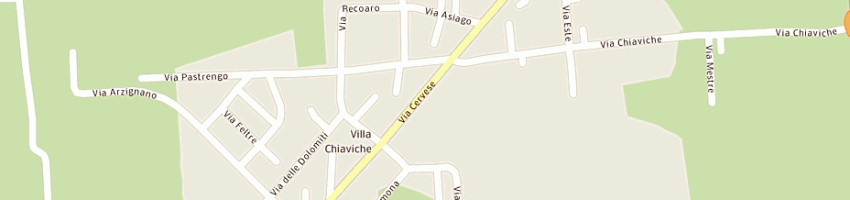 Mappa della impresa pippo's disco bar snc di maldini andrea e c a FORLI 
