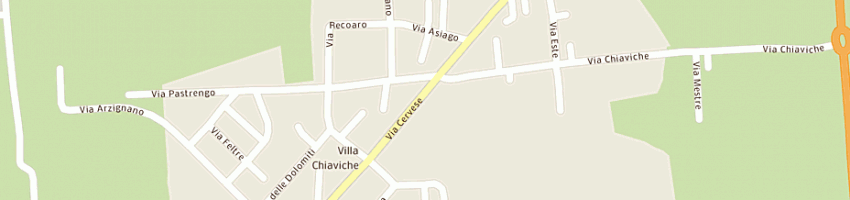 Mappa della impresa garoia luciano a FORLI 