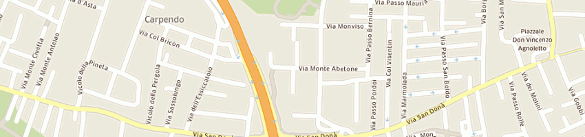 Mappa della impresa worldnet srl a VENEZIA