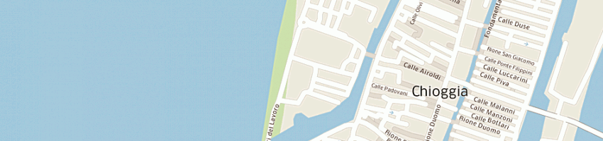Mappa della impresa impresa edile scarpa denis snc di scarpa cavallarin e maccapan a CHIOGGIA