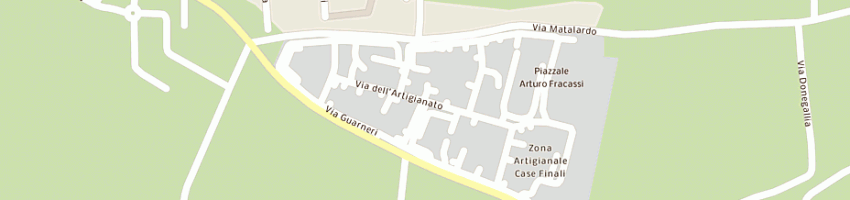 Mappa della impresa flli alessandrini societa' in nome collettivo di alessandrini giorgio, giuseppe e c a FORLI 
