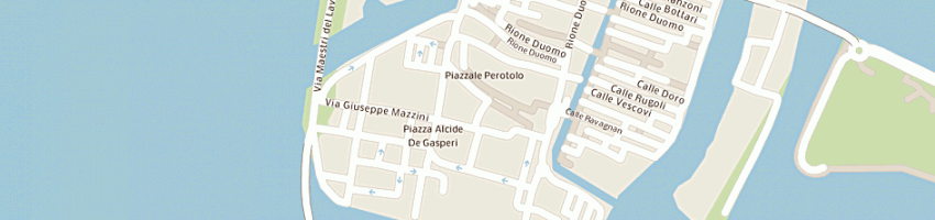 Mappa della impresa peter pan snc di penzo buseghin carmen e c a CHIOGGIA