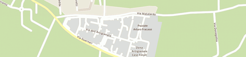 Mappa della impresa dimensione vetro di rossi gionata e mosconi jones snc a CESENA