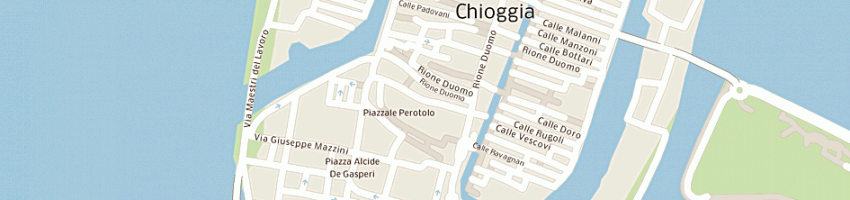 Mappa della impresa informatica commercio e servizi srl a CHIOGGIA