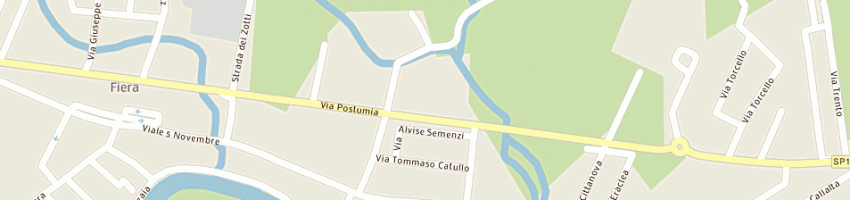 Mappa della impresa flli colbertaldo (srl) a TREVISO