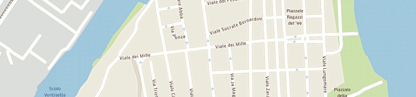 Mappa della impresa pm marina di galassi luca e belletti mauro snc a RAVENNA
