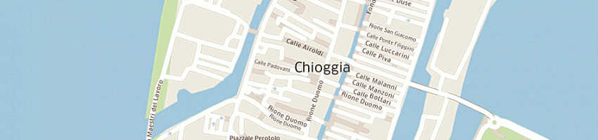 Mappa della impresa associazione acled a CHIOGGIA