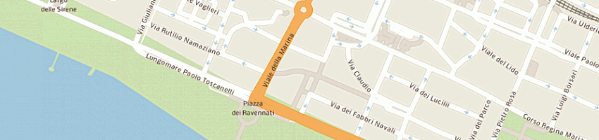 Mappa della impresa chiodi fabrizio a ROMA
