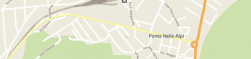 Mappa della impresa dal borgo sandro a PONTE NELLE ALPI
