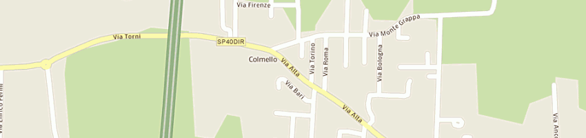 Mappa della impresa scroccaro fulvio a MARCON