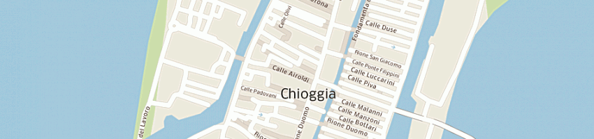 Mappa della impresa boscolo eugenio a CHIOGGIA
