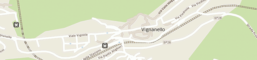 Mappa della impresa comune di vignanello a VIGNANELLO