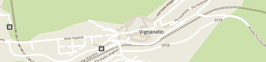 Mappa della impresa cagnetti carlo a VIGNANELLO