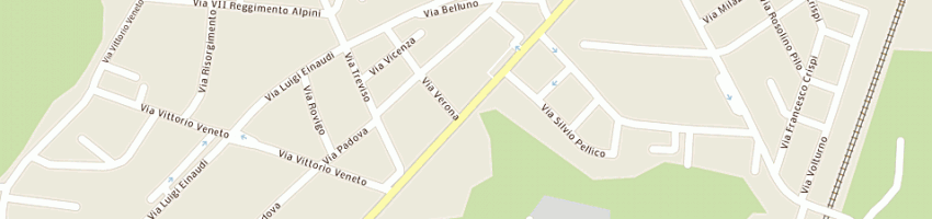 Mappa della impresa centro di medicina - conegliano srl a CONEGLIANO