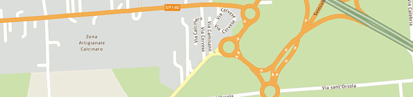 Mappa della impresa sixt - win rent spa a CESENA