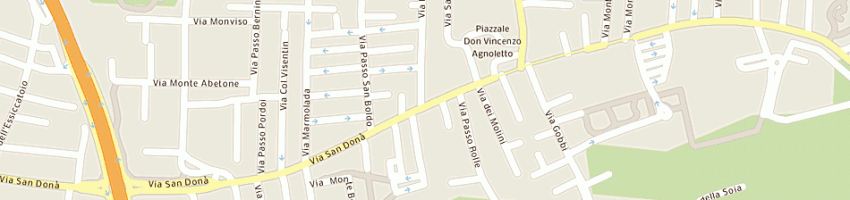 Mappa della impresa banca intesa spa a VENEZIA