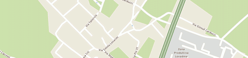 Mappa della impresa la bussola di favero pierangelo e c sas a SPRESIANO