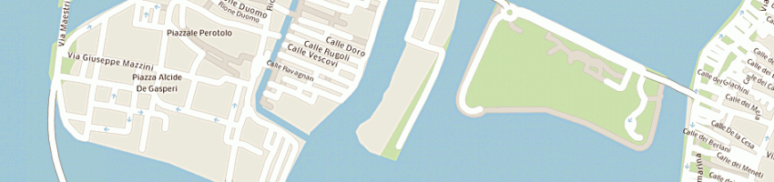Mappa della impresa tiozzo roberto e mirco snc a CHIOGGIA