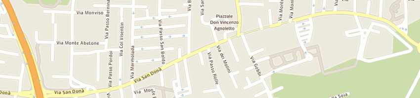 Mappa della impresa berti mario a VENEZIA