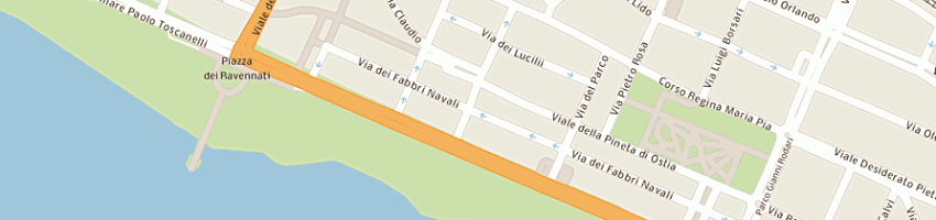 Mappa della impresa fisiomare - soc a responsabilita limitata a ROMA