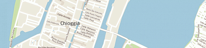 Mappa della impresa officina boscarato di boscarato nicola a CHIOGGIA