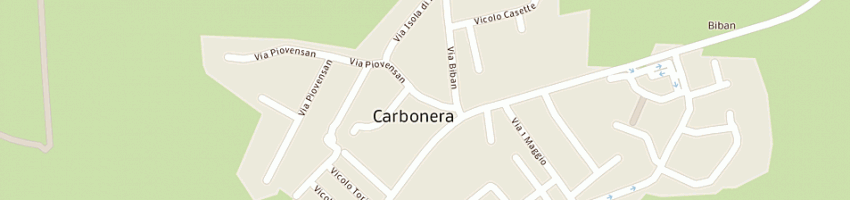 Mappa della impresa pavanello ugo a CARBONERA