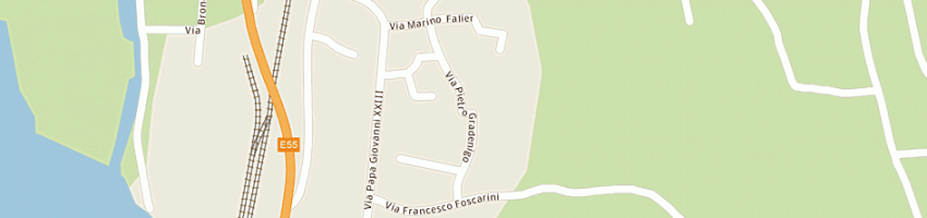 Mappa della impresa flli stevanin snc di stevanin pino e c a CHIOGGIA