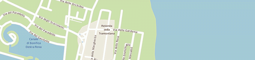 Mappa della impresa antonini danilo a RAVENNA