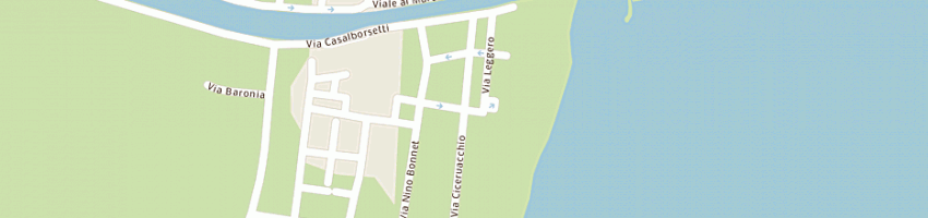 Mappa della impresa bagno oasi a RAVENNA