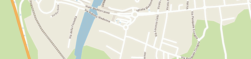 Mappa della impresa prato verde di martin silvano e zorzan agostino e c - snc a CHIOGGIA