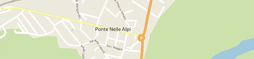 Mappa della impresa banca popolare di vicenza scparl a PONTE NELLE ALPI